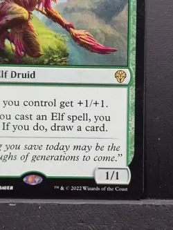 Leaf-Crowned Visionary - Dominaria United - NM - MTG - Magic: The Gathering (B) - Image 5