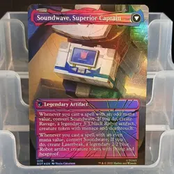 Wizards of the Coast MTG Soundwave, Sonic Spy Shattered Glass Foil 028 - Image 2