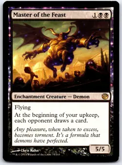 Master of the Feast 75 R Journey Into Nyx Magic: The Gathering NM/M - Image 1