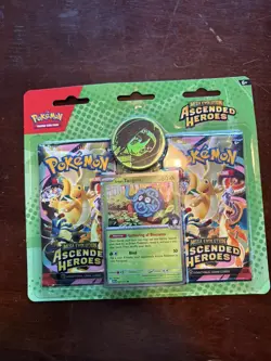 Pokemon Ascended Heroes - Tangela 2-Pack Booster Blister Factory Sealed - Image 1