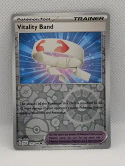 VITALITY BAND 197/198 SCARLET & VIOLET POKEMON REVERSE HOLO NM/M VITALITY BAND - Image 1