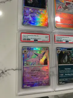 4x POKEMON PSA 9 8 7 LOT Umbreon Espeon Charizard Master Ball Duskull prismatic - Image 2