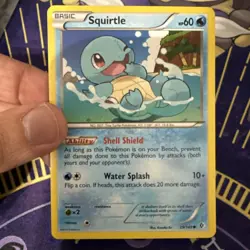 Pokemon Card Lot Of 5 (Squirtle, Wartortle, Blastoise) - Image 2