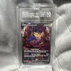 TAG Zamazenta V GG54/GG70 Crown Zenith Galarian Gallery Holo UR 2023 - Image 1