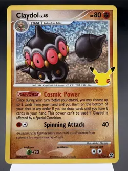 Claydol 15/106 - Holo Rare - Celebrations Pokemon Card MINT - Image 1