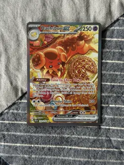 Pokemon TCG Dachsbun ex 169/142 SV07 Stellar Crown SIR Full Art Holo NM/#2 - Image 1