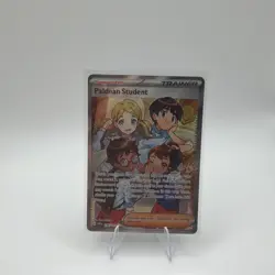 Paldean Student 230/091 Pokemon Paldean Fates Ultra Rare Trainer - Image 1