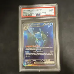 Pokemon Blastoise ex 200/165 Holo Special Illustration Rare PSA 9 - Image 1