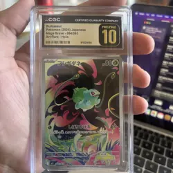 Pokemon Bulbasaur 064/063 Mega Brave Art Rare Holo CGC 10 Japanese - Image 1