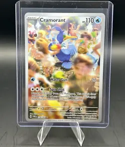 Pokemon TCG Twilight Masquerade - Cramorant 176/167 Illustration Rare Holo - Image 1