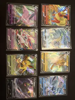 Pokemon Korean Japanese Chinese Mixed Card Lot Full Art X 8 (Lot 444) - Image 1