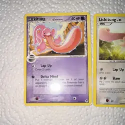 Pokemon Lickitung Lickilicky Card Lot - Image 2