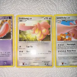 Pokemon Lickitung Lickilicky Card Lot - Image 3