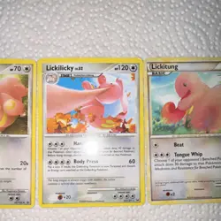 Pokemon Lickitung Lickilicky Card Lot - Image 4