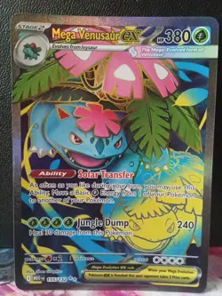 Pokemon TCG Mega Venusaur EX 155/132 - Image 1