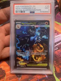 MINT Pokemon SIR Mega Charizard X ex 125/094 PSA MINT 9 Pristine card!!! 🤩 🤩 - Image 1