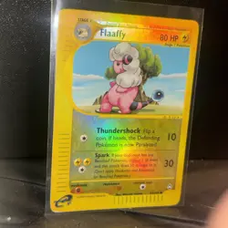 Pokemon Flaaffy 047/147 Reverse Holo Uncommon 80 HP Stage 1 Aquapolis - Image 2