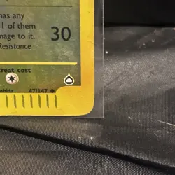 Pokemon Flaaffy 047/147 Reverse Holo Uncommon 80 HP Stage 1 Aquapolis - Image 4