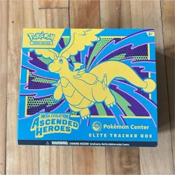 Pokemon Center Elite Trainer Box Mega Evolution: Ascended Heroes Display Box - Image 1