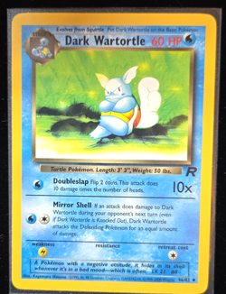 Dark Wartortle 46/82 Team Rocket Regular Pokemon Card - Image 1