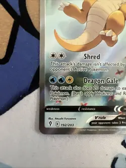 Dragonite V 192/203 Pokemon Evolving Skies Alt Art Holo - Image 5