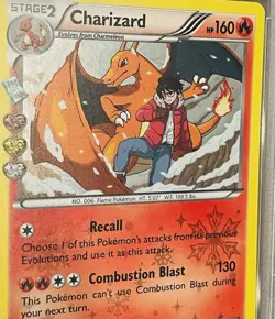 2016 POKEMON XY GENERATIONS RADIANT COLL #RC5 CHARIZARD PSA 7 - Image 2