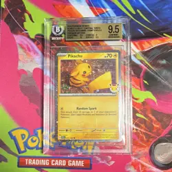 Pokemon TCG Pokemon Promos Pikachu 051/162 Holo Promo Eng BGS 9.5 - Image 1