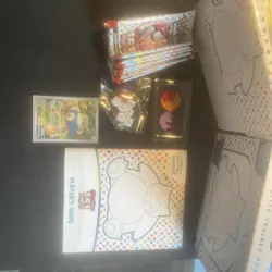 Pokemon TCG SV: 151 Elite Trainer Box ETB Promo Card & Accessories Only Opened - Image 2