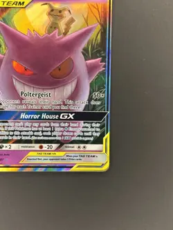 Pokemon TCG Gengar & Mimikyu GX 53/181 Team Up Ultra Rare TAG TEAM Holo 240 HP - Image 5