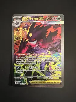 Pokemon Mega Gengar EX 284/217 SIR Special Illustration Rare Ascended Heroes - Image 5