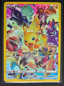 Pikachu 160/159 (Secret Rare) Crown Zenith Near Mint - Image 1