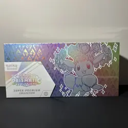 Pokemon Prismatic Evolutions Super Premium Collection SPC Factory Sealed In Hand - Image 1