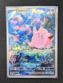 Pokemon Mega Evolution Perfect Order Clefairy Illustration Rare 094/088 NM - Image 1