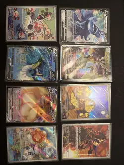 Pokemon Korean Japanese Chinese Mixed Card Lot Full Art X 8 (Lot 333) - Image 1