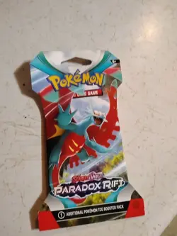 Pokemon - Trading Card Game: Scarlet & Violet - Paradox Rift Sleeved Booster - Image 1