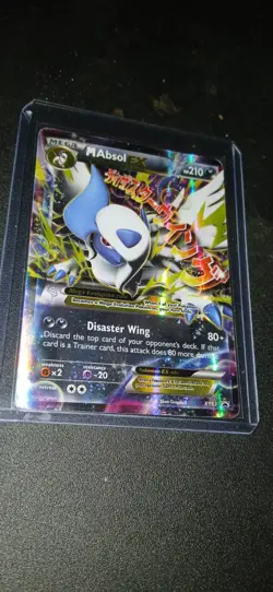 Mega M Absol EX XY63 Black Star Promo Holo 2015 Pokemon Card LP/MP - Image 1