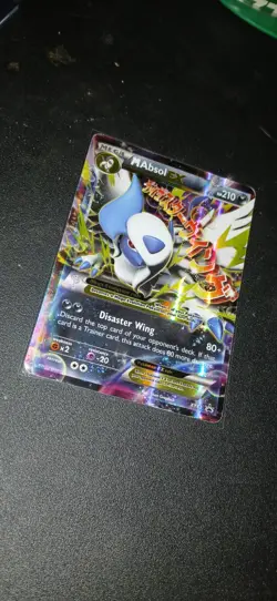 Mega M Absol EX XY63 Black Star Promo Holo 2015 Pokemon Card LP/MP - Image 5