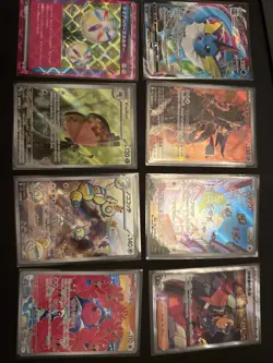 Pokemon Korean Japanese Chinese Mixed Card Lot Full Art X 8 (Lot 111) - Image 1