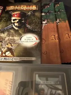 Quickstrike Pirates of Caribbean Trading Card Starter Set~ Dead Man's Chest Used - Image 3