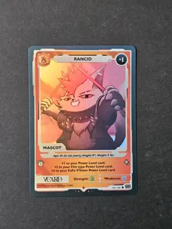 Rancid Holo Fefe Mascot Card 1st Edition Rising Stars GamerSupps VCard 143/190 - Image 3