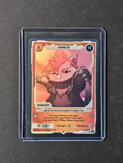 Rancid Holo Fefe Mascot Card 1st Edition Rising Stars GamerSupps VCard 143/190 - Image 5