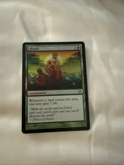 Betrayers of Kamigawa Magic: The Gathering Foil Lifegift Card - Image 1