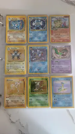 Vintage Pokemon Card Collection Lot Binder Holos, WOTC, ex's vintage, old - Image 1