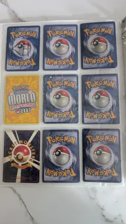Vintage Pokemon Card Collection Lot Binder Holos, WOTC, ex's vintage, old - Image 2