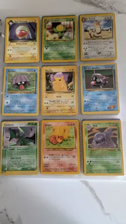 Vintage Pokemon Card Collection Lot Binder Holos, WOTC, ex's vintage, old - Image 3