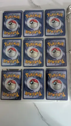 Vintage Pokemon Card Collection Lot Binder Holos, WOTC, ex's vintage, old - Image 4