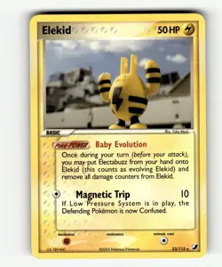 Elekid 23/115 Rare Unseen Forces Pokemon Near Mint - Image 1