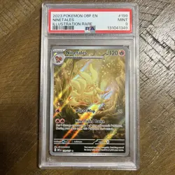 Pokemon TCG Obsidian Flames Ninetales Illustration Rare Holo 199/197 PSA 9 - Image 1