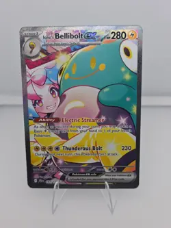 Pokemon Iono's Bellibolt EX 183/159 Journey Together Holo SIR - Image 1