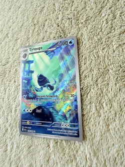 2025 Pokemon—Tirtouga #106/086 Black Bolt—Illustration Rare Holo - Image 2